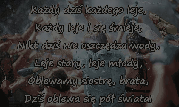 Żółte życzenia na Lany poniedziałek